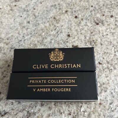 Clive Christian Private COLLECTION V Amber Fougere  2x 2 Ml