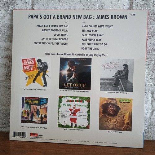 James Brown NEW SEALED LP - Papa's Got a Brand New Bag - 2015 Vinyl Reissue! - Picture 2 of 3