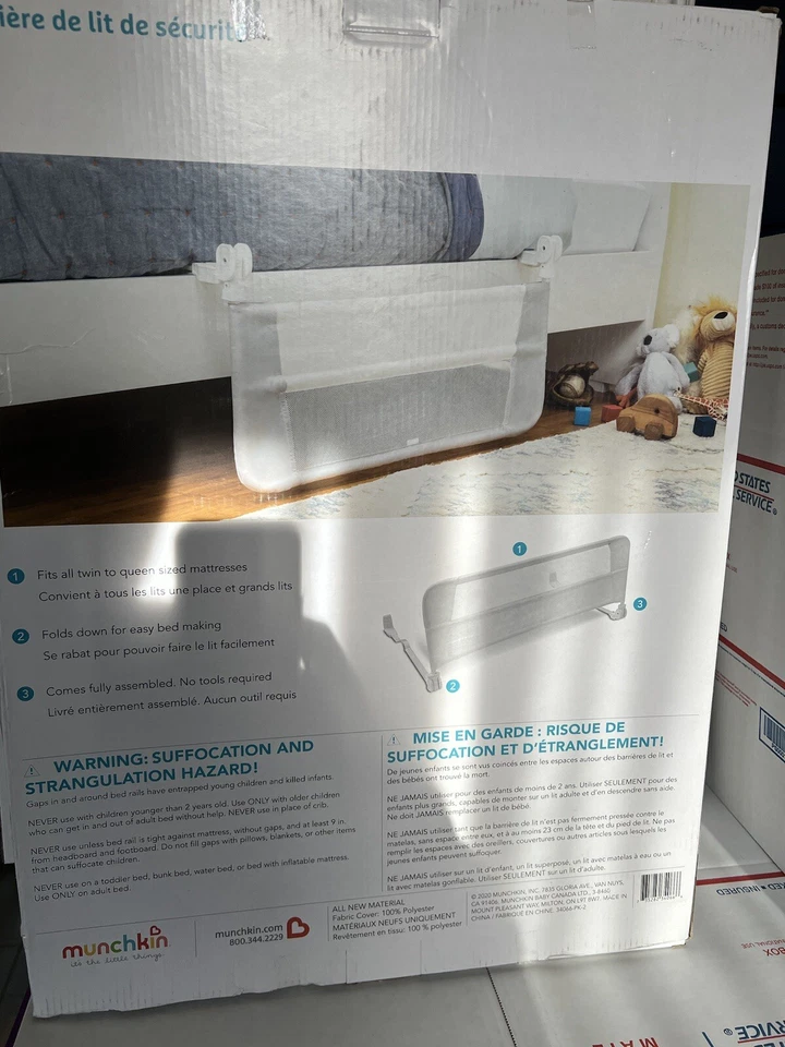 Безопасный поручень для кровати малыша Munchkin - Изображение 2 из 4