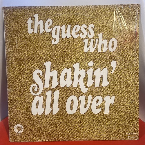 EARLY Guess Who; Shakin All Over, LP Springboard SPB-4022 1975 open shrink.