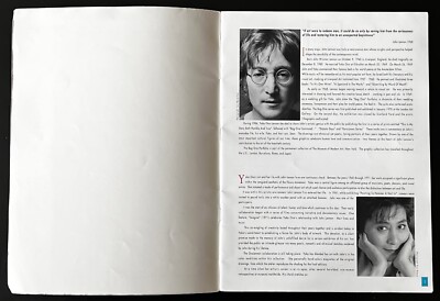 John Lennon アートブック&ハンカチ長期保管 John Lennon Art Work Catalogue from Bag One Arts / 62 Pieces
