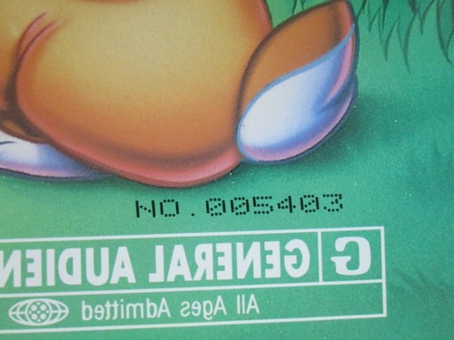 Disney SNOW WHITE Original THEATER-USED Movie Poster 27x40 Rolled #'d DS -C7b - Foto 8 di 12