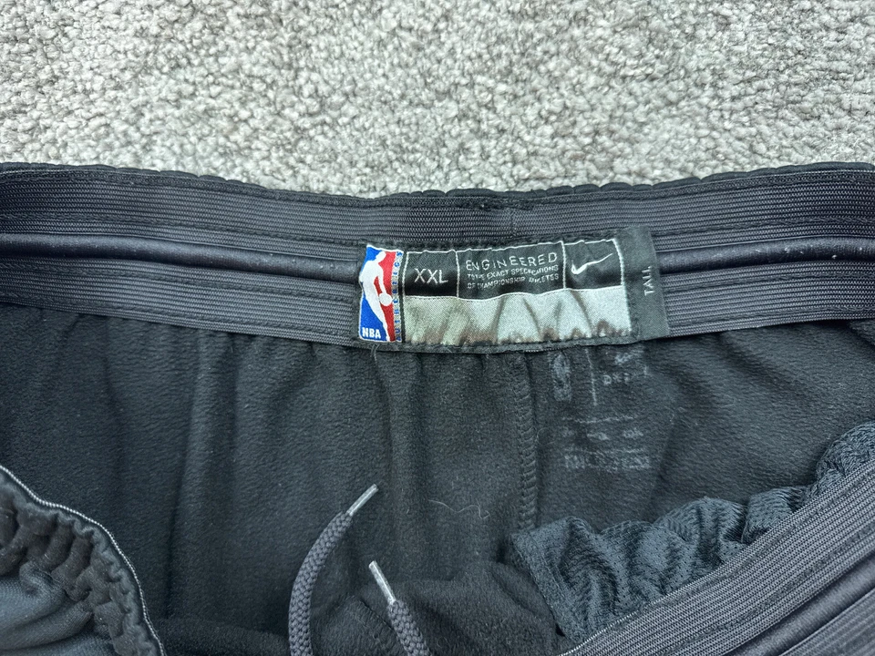 Nike Jordan Los Angeles Lakers  Sweatpants Mens XXL 2XL Black 2018 Player Issue - Image 4 of 4