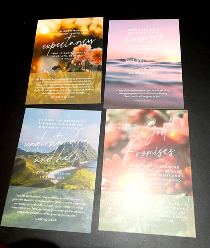 Joyce Meyer Paperback Book Entitled STEP BY STEP WITH JOYCE 2022 w/ 10 Cards - Picture 4 of 5