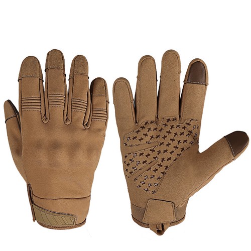 Military Tactical Full Finger Gloves Flexible Touchscreen Airsoft Shooting Glove - Picture 11 of 17