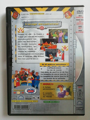 Rescue Heroes: Les Sauveteurs Du Monde. DVD. - Imagen 2 de 3