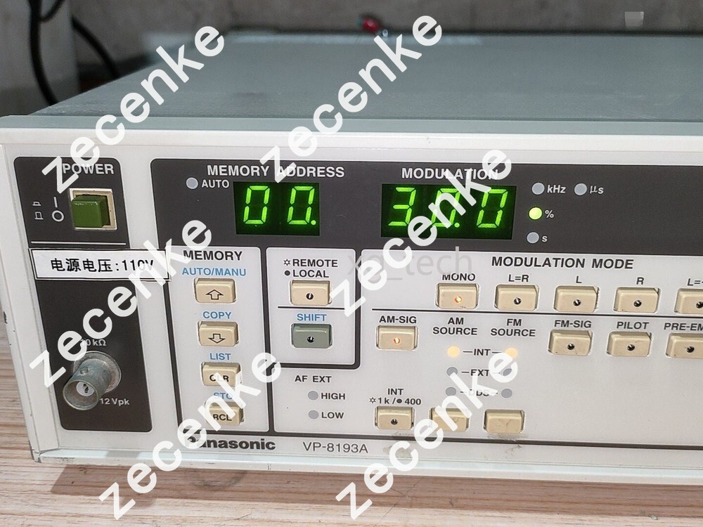 1 PCS Panasonic VP-8193A 100 kHz to 140 MHz AM / FM / FM