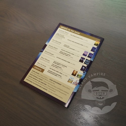 Trails (A Parks Game) | Game Rulebook | Official Extra/Replacement Game Piece - Picture 4 of 7