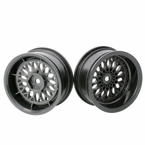 4x R/C Black Drift Wheel Offset 9mm Hex 12mm For HPI Racing 1/10 On-Road Car Rim - Picture 4 of 5