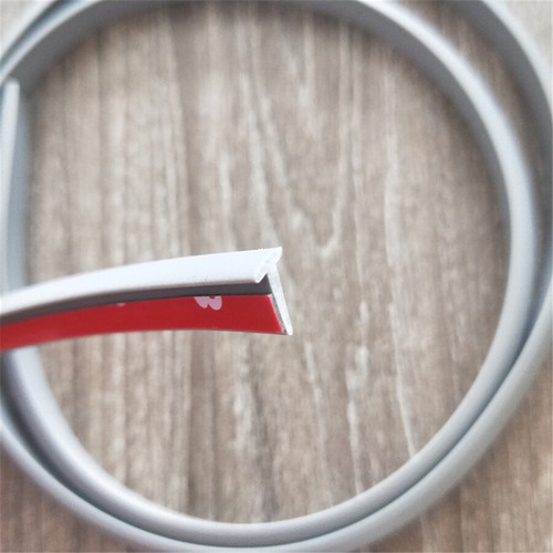 Tira de sello de goma inclinada tipo T para moldura de borde de tira de moldura de borde de resistente al clima para automóvil de 10 m/32 pies - Imagen 7 de 13