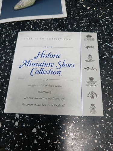 COMPTON WOODHOUSE HISTORISCHE SCHUHSAMMLUNG - SPODE, KOALPORT, MASONS ETC X 19 - Bild 10 von 10