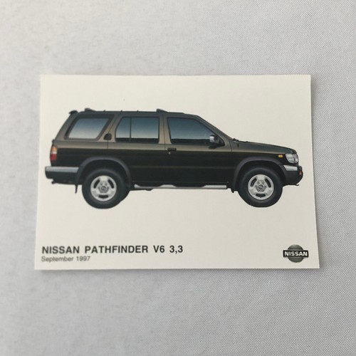 Nissan Pathfinder V6 SUV Factory Presse Foto Fotodruck Lot 3x 1997 - Bild 2 von 5