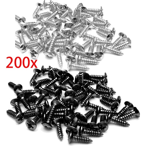 100Pcs Guitar Pickguard Screws For Strat/Tele Electric Guitar Bass US - Picture 16 of 18