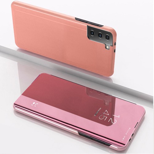 For Samsung Galaxy S23 S22 S21 Ultra A52s A54 5G Mirror Leather Flip Case Cover - Picture 14 of 17