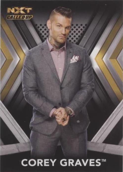 2017 Topps WWE NXT - Corey Graves #41 - 1 of 1