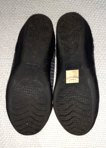 Skechers Stretch Fit SN48881 Damen schwarz/grau gestreift Memory Foam Gr. 8,5 M gebraucht, in einwandfreiem Zustand - Bild 8 von 9