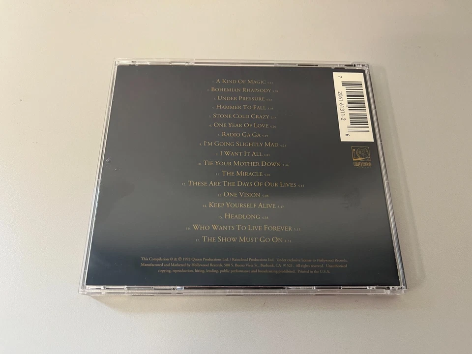 Queen – Classic Queen - US Import CD © 1992 - Radio GaGa,A Kind Of Magic.. - Bild 3 von 3