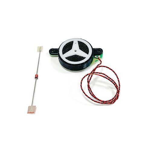 Carson 907586 1/14 LED Beleuchtung weiß 7.2/12V Mercedes Benz Logo 500907586 - Bild 3 von 3