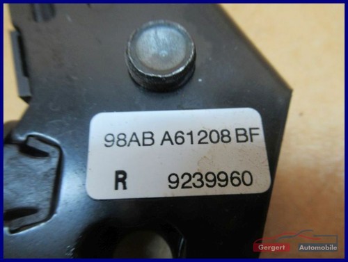 Cerradura cinturón cerradura cinturón delantero derecho nº6 98ABA61208BF FORD FOCUS MK1 DAW 1.4 16V - Imagen 3 de 3