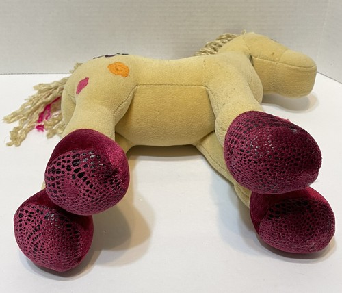 Manhattan Toy Company Groovy Girls Plush Horse Pink Feet 12 Inches Tall - Picture 8 of 8