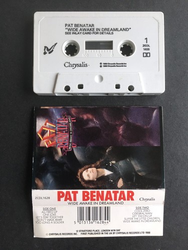 Pat Benatar - Wide Awake in Dreamland - Cassette Tape ZCDL1628 - Picture 2 of 2