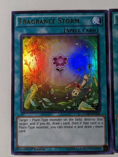 2x Yugioh Fragrance Storm LC5D-EN102 Ultra Rare 1st Edition NM/VLP - Picture 4 of 6