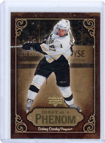 Sidney Crosby 2005-06 Upper Deck DP-3 Diary Of A Phenom in Top Loader T0623