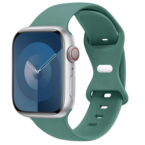 Silicone Strap For Apple Watch Band Sport Bracelet iWatch Series 10 SE 3 Ultra 2 - Picture 27 of 38