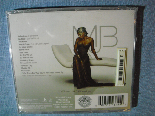 NEW & SEALED MJB Mary J Blige - Reflections A Retrospective CD 15 songs - Foto 2 di 3