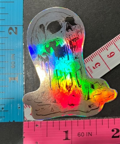 Holographic Rebel Theme Skulls Evil Eye Animals - Your Choice Vinyl Decals - Picture 90 of 90