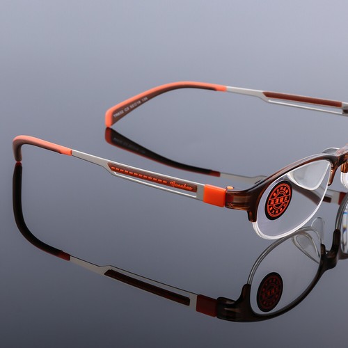 Light Weight Half Rimless TR Reading Glasses UV400 Coating Reader +1.00 ~ +3.50 - Picture 7 of 10