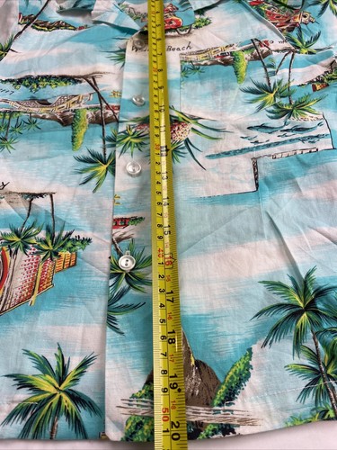 Vtg 60s 70s KALA KASUALS Hawaiian Shirt Boys Med (10) Short Sleeve - Picture 6 of 6