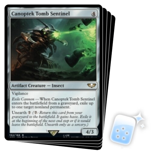 CANOPTEK TOMB SENTINEL X4 Warhammer 40.000 Magic MTG MINT KARTE - Bild 1 von 1