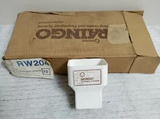 Genova Raingo Downspout White Converter 10PK RW204