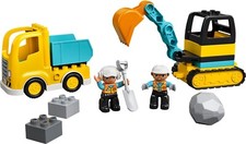 LEGO DUPLO: Truck & Tracked Excavator (10931)