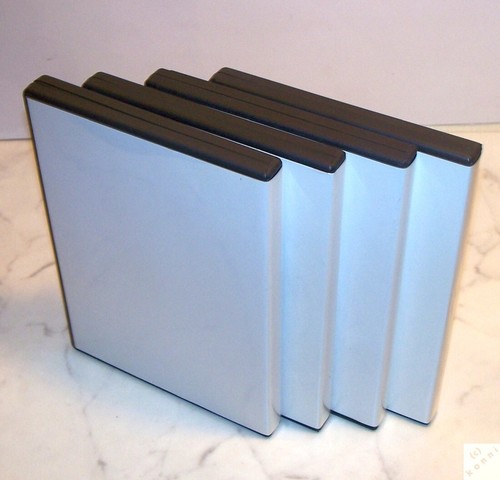 4x Doppel CD Hülle Organizer Buch-Box CD DVD schwarz Regal Archiv VHS _eh2 - Bild 7 von 8