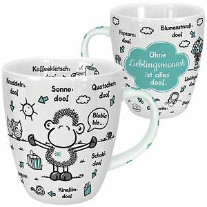 Sheepworld "ODIAD" "Ohne dich ist alles doof" Tassen Schatz Mama Papa Schwester - Bild 25 von 28