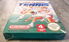 Four Players Tennis Nintendo NES gioco confezione originale