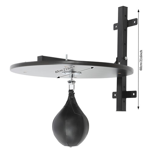 Speed Bag Platform Kit, Attrezzatura Allenamento Boxe Resistente con Palla da Punzonatura - Foto 2 di 17