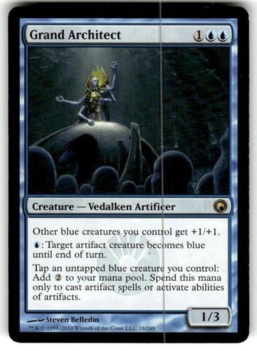 Grand Architect Scars of Mirrodin Regular MTG LP