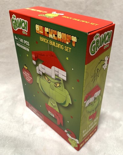 NEW Brickcraft Dr. Seuss GRINCH DECORATION 141pc Brick Building Toy Set - Picture 10 of 11