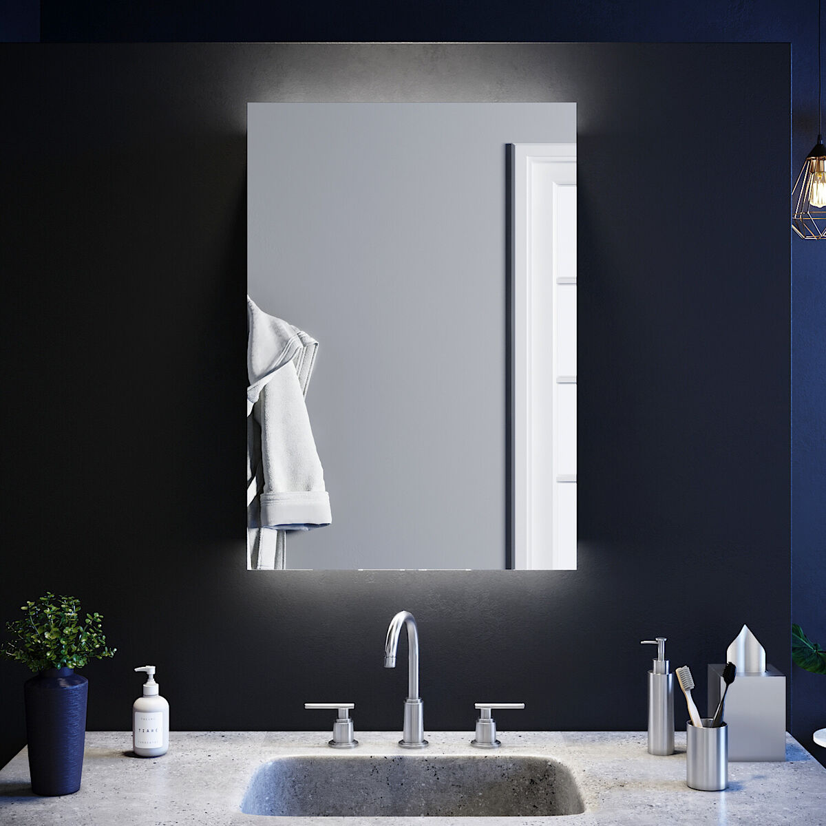 Bathroom Mirror Cabinet With Shaver