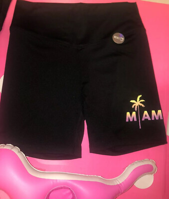 VICTORIA'S SECRET PINK High Waist Bike Short XS S M Miami LA