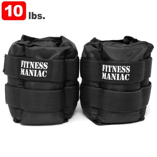 Ankle Weights Pair Leg Wrist Adjustable Strap Women Men Weighted Walking Jogging - Picture 17 of 28