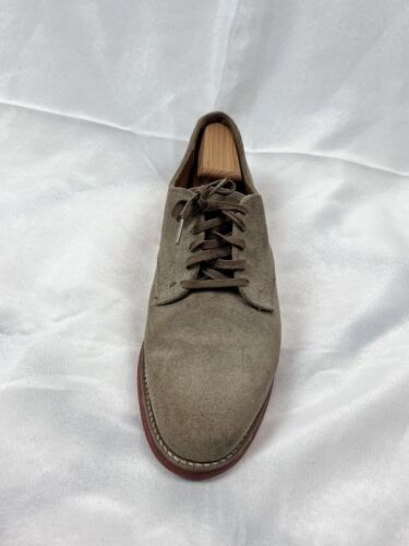 Dexter Oxford Shoes Mens 10.5 M Suede Lace Up USA Brown - Picture 3 of 8