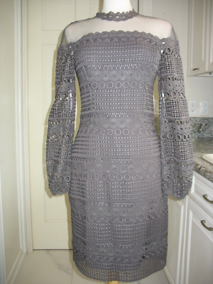 knee length dresses for ladies Dagala Dress in Charcoal