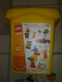  Lego Duplo Lot  Storage Case Animals Figures Over 100 Pieces Plus