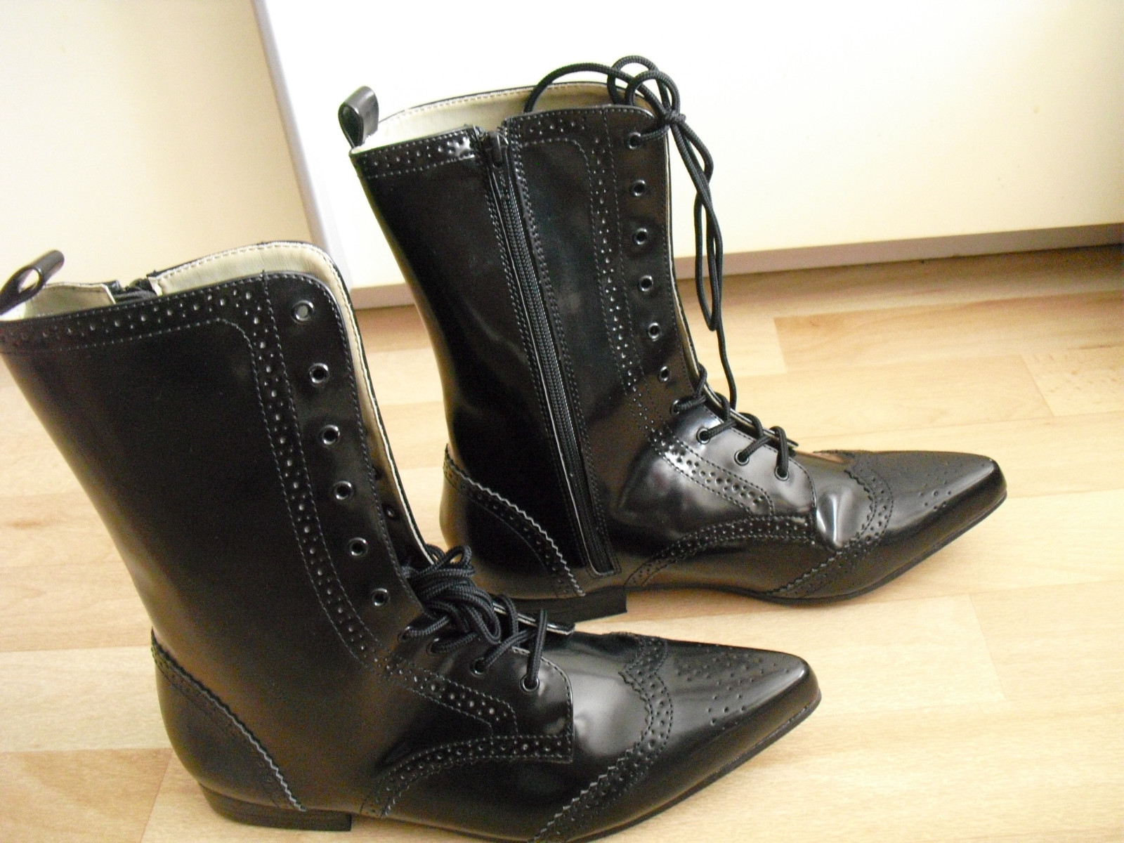 Stiefelette Schnür Gothic, Brogue 10 Demonia Gr. Punk, NEU Stiefelette Schnür Gothic, Brogue 10 Demonia Gr. Punk, NEU