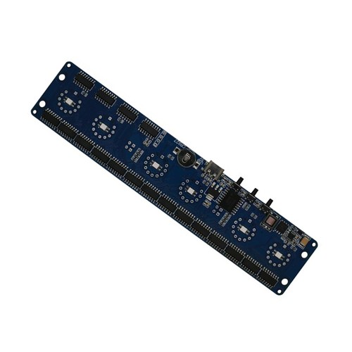 6-position IN14 glow tube 3231 clock circuit board DIY black walnut kit - Picture 13 of 16
