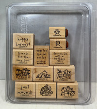 Stampin Up Loads of Love Accessories Rubber Mounted Stamp 12 Stamps
